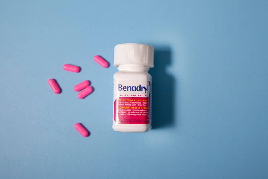 How long does Benadryl stay in your system?